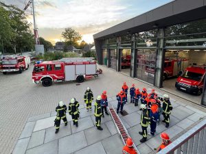 Übung der Jugendfeuerwehr