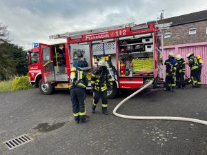 Gemeinschaftsübung LZ Sevelen und LG Hartefeld